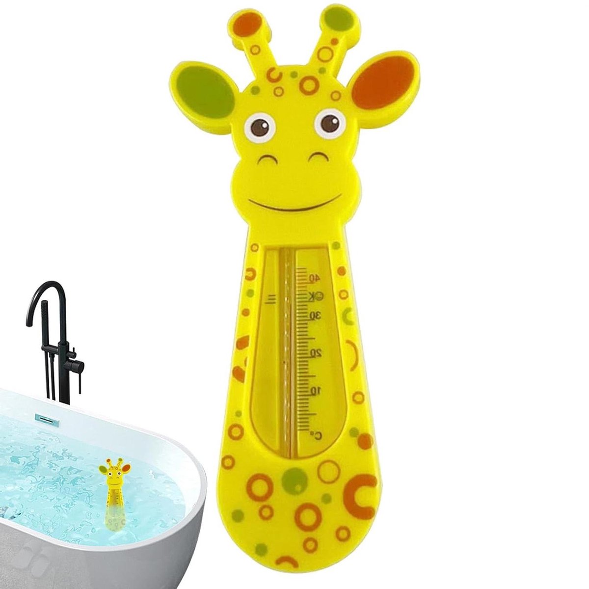 Babybadthermometer - Bad speelgoed - Veilig baden - Schattig giraf design - 148 cm - Niet gespecificeerd