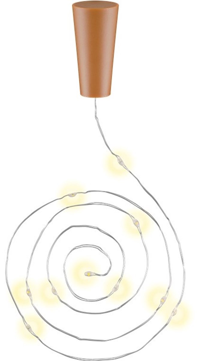 Goobay 3 x 10 LED fleslichtketting, incl. timer