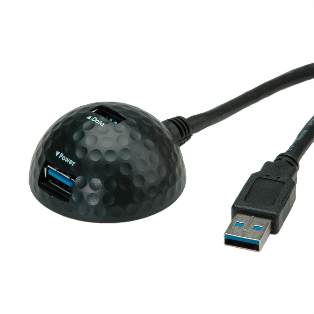 USB 3.0 dockingkabel. DOME. zwart 1.5m