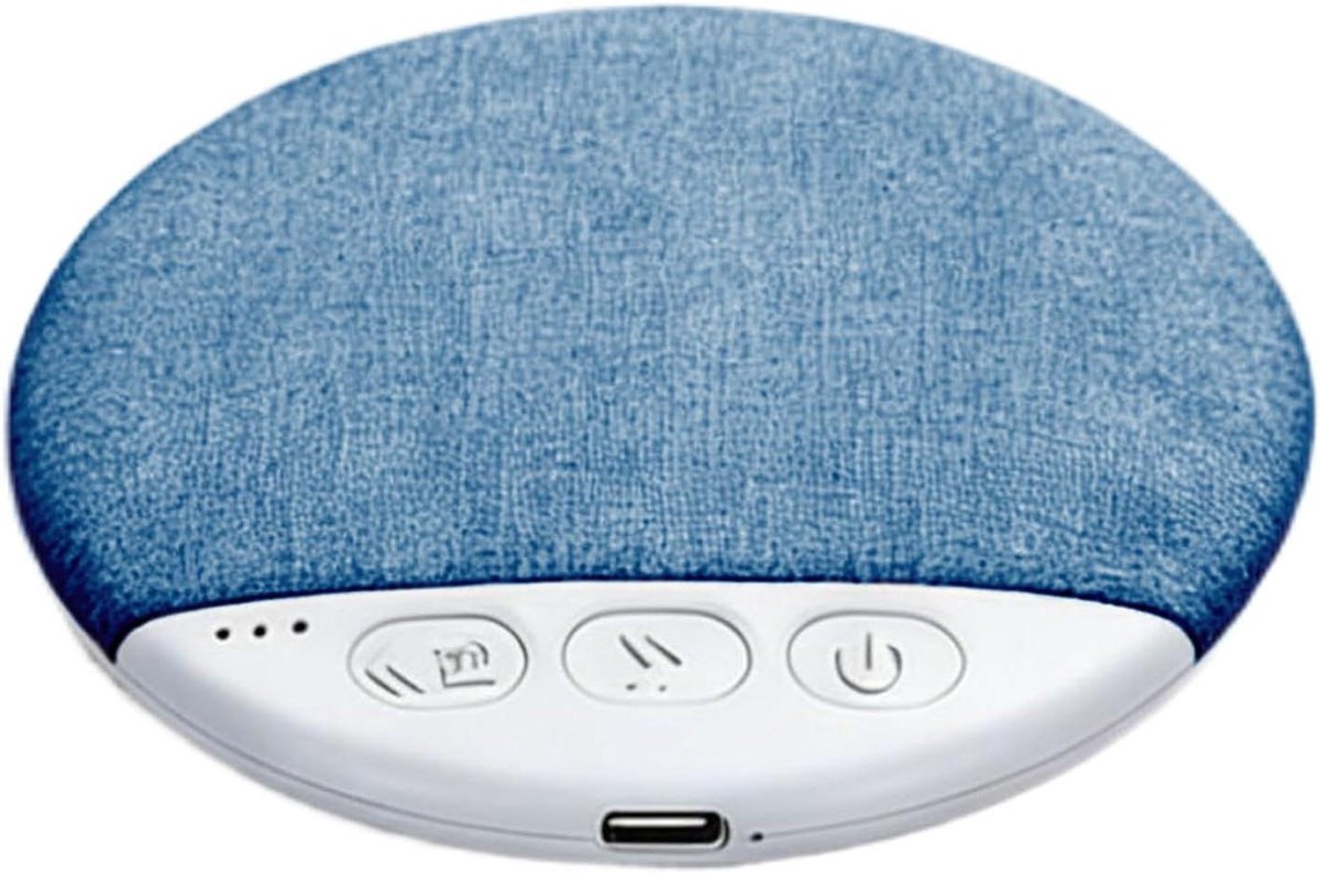 Onder kussen luidspreker - Slaap audio - Rustig slapen - Draadloze connectiviteit - 25x127x25 cm - Blauw