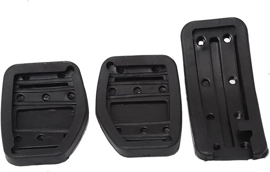 Pedaalhoezen Set - Auto Pedalen - Verbeter Rijervaring - Antislip Rubber - 25 x 10 x 5 cm - Metaal — afbeelding 5