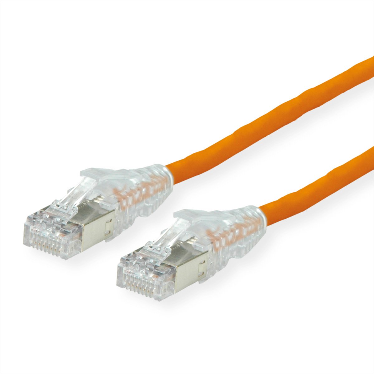 DÄTWYLER Patchkabel Kat.6A (Class EA) S/FTP, CU 7702 flex LSOH, AMP v2, orange, 2 m
