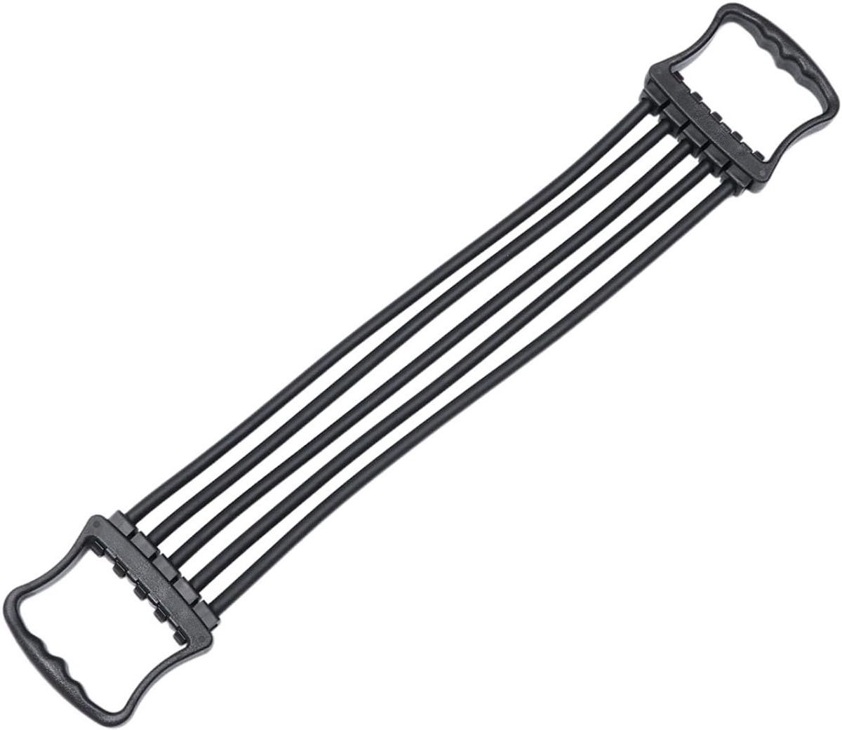 Borst Expander - Kracht Trainer - Thuis Fitness - Verstelbare Kracht - 62 cm - Zwart