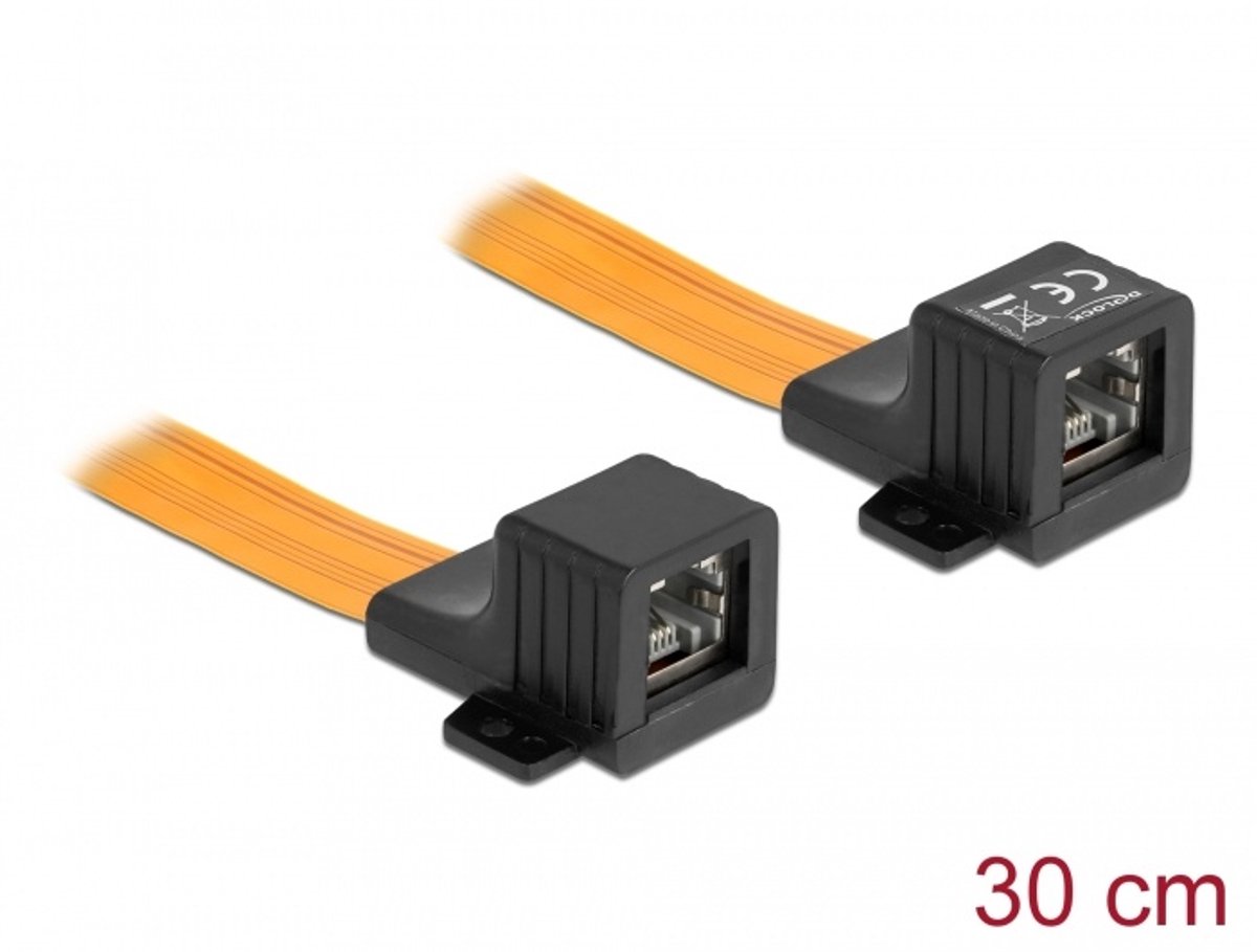 RJ45 FPC (Flexible Printed Circuit) Window Feed-Through 30 cm