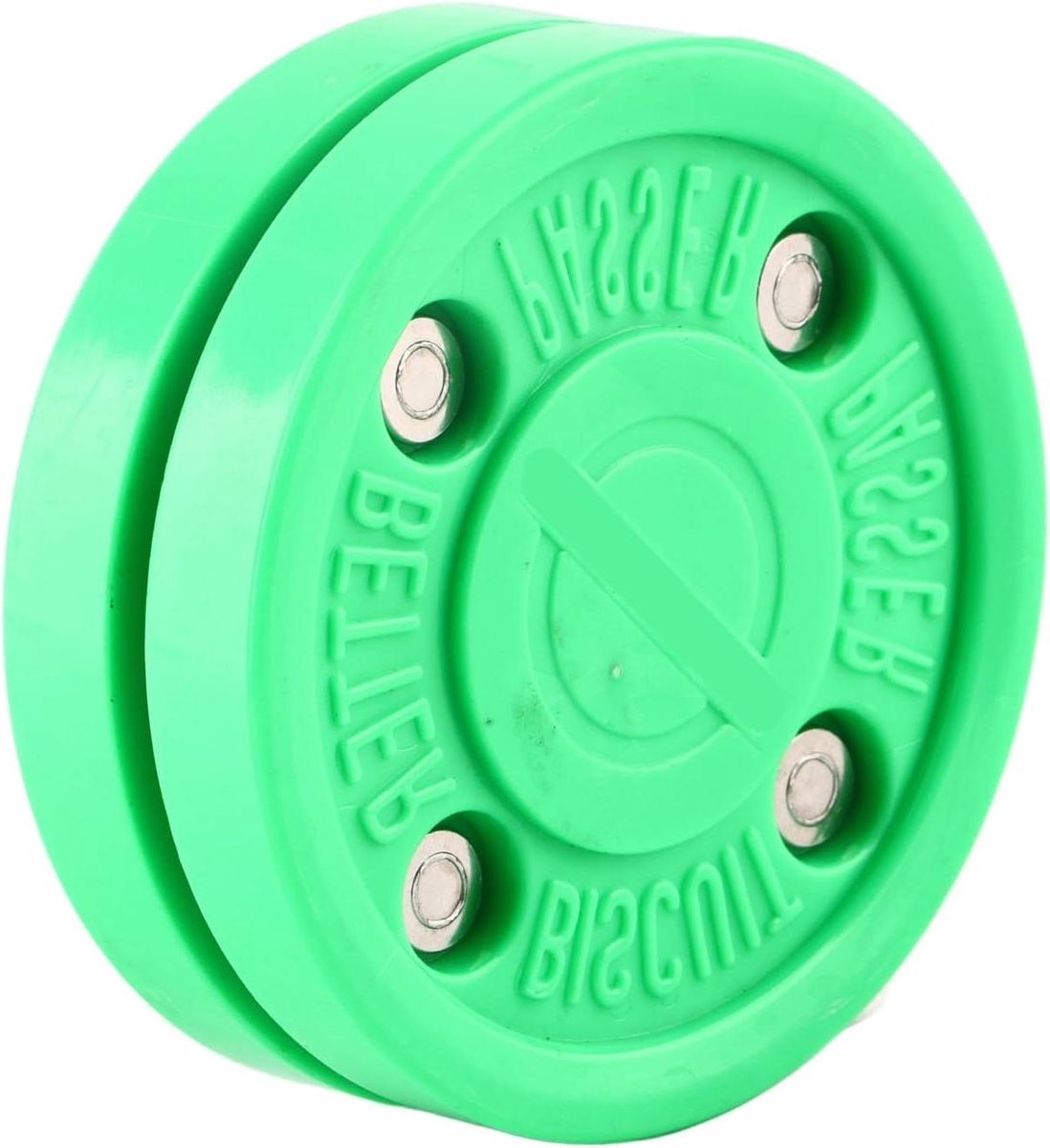 Hockey Pucks - Training Pucks - Sport Training - Schokabsorberend Ontwerp - 7.5 cm Diameter - Groen