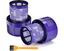 2 stuks V10-filters voor Dyson - Vervangend filter voor de Dyson V10 Cyclone Series Absolute Animal Motorhead Total Clean stofzuiger - Wasbaar en herbruikbaar - Vervangt de V10