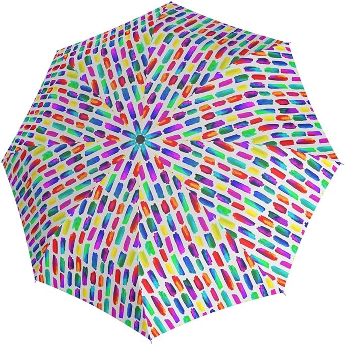 Zakparaplu - 99 cm - 8 Ribs - Mini Paraplu - Reisparaplu Klein - Compacte Paraplu - Opvouwbaar - Windbestendig - Lichtgewicht - UV-Bescherming - Create Crystal - van Imperatoris
