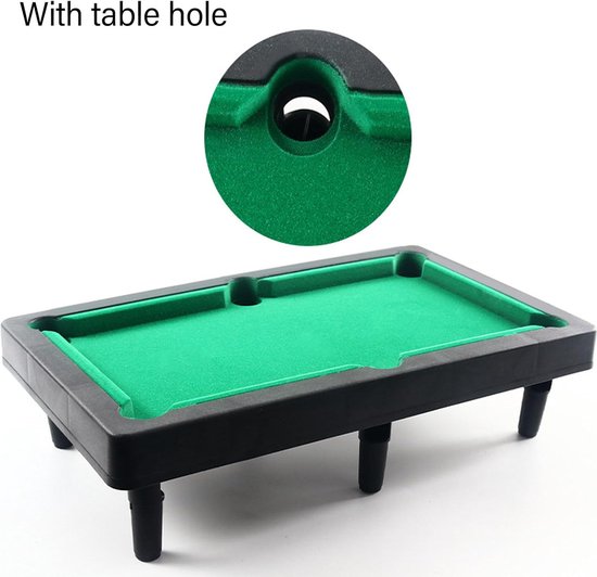 Mini Pooltafel - Kinder Pooltafel - Familie Entertainment - Compact Lichtgewicht - 49 x 29 x 5 cm - Niet gespecificeerd van mini — afbeelding 3