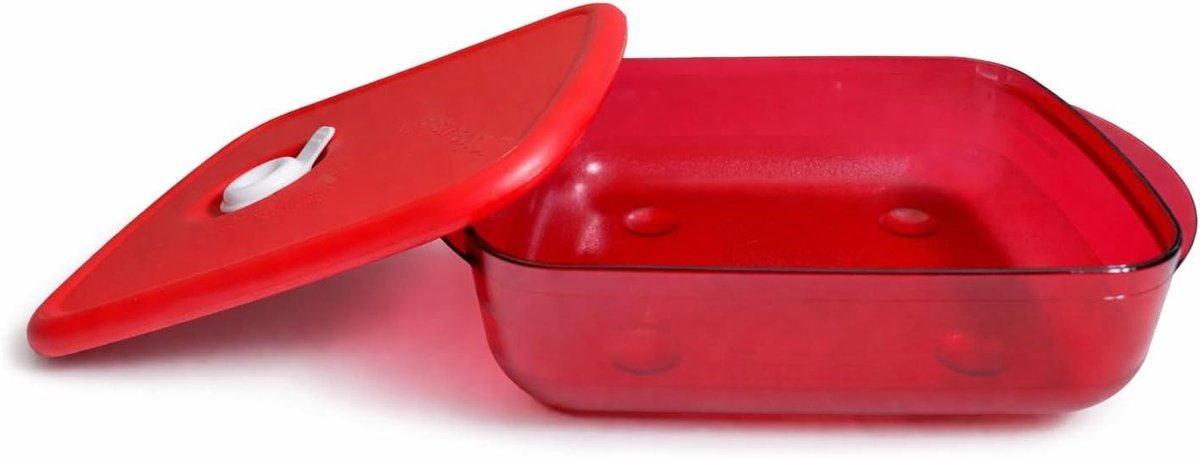 Magnetron container - Microgolf bakje - Eten opwarmen - Met ventiel - 35 Liter - Turkoois