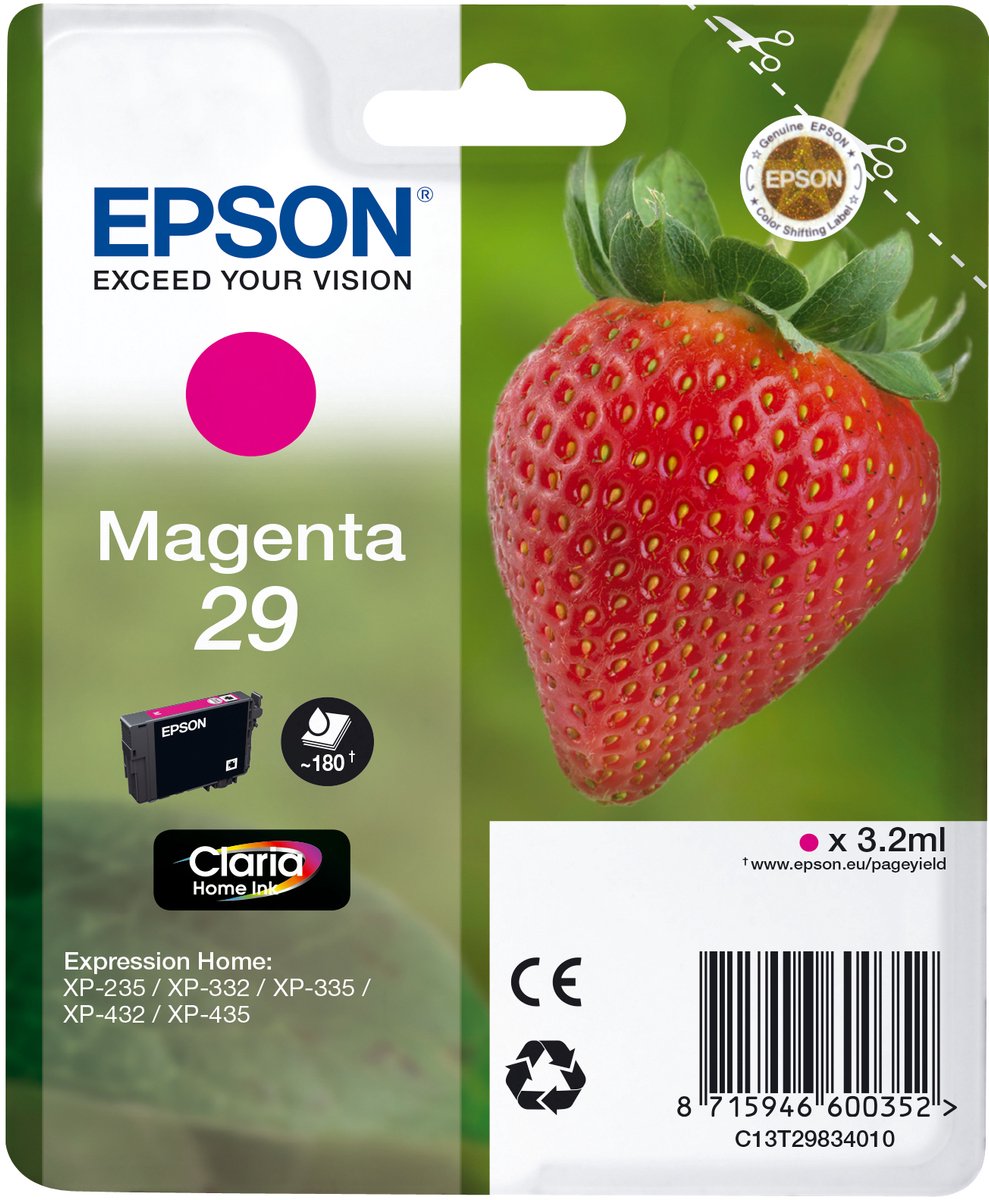 Epson 29 - Inktcartridge / Magenta