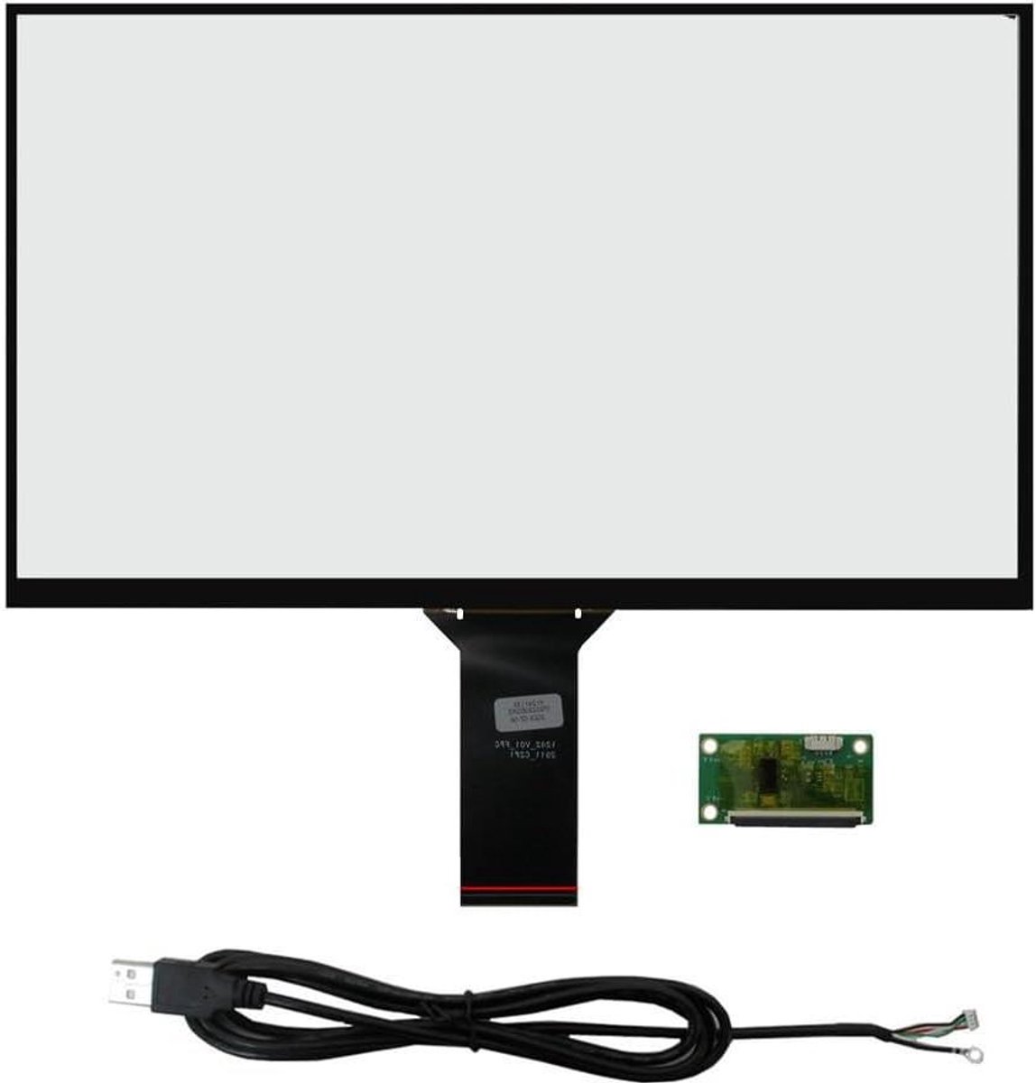 Capacitief Touchscreen - Digitizer Paneel - DIY Projecten - Multi-Touch Ondersteuning - 125 Inch - Zwart