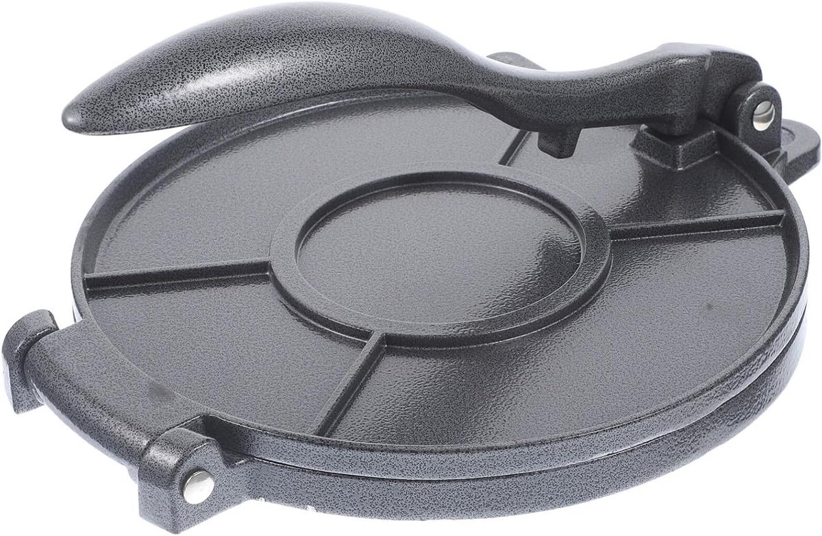 Tortillapers Deegpers Quesadilla Maker Platbrood Maken Aluminium Legering 44x20cm Grijs