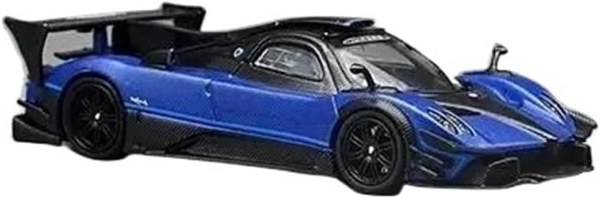 Modelauto - Miniatuur voertuig - Verzamelen en decoreren - Gedetailleerd interieur - Schaal 1:64 - Blauw
