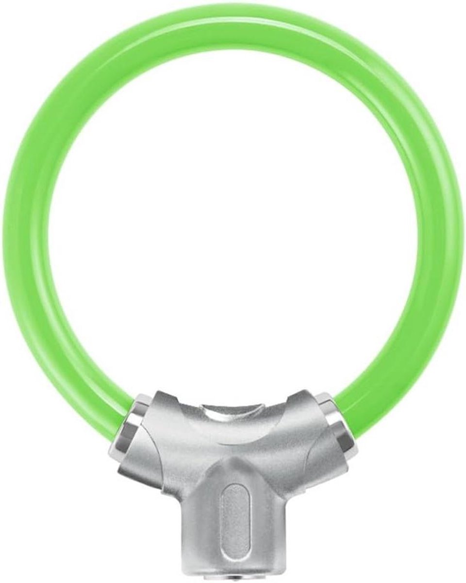 Fiets ringslot - Stalen kabel - Fiets beveiligen - Sleutelloos ontwerp - 11 mm dik - Zwart