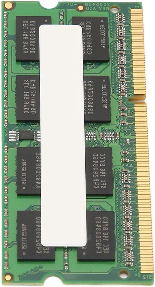 RAM-geheugenmodule - Werkgeheugen laptop - Systeem versnellen - DDR3 1600MHz - 4GB - Groen