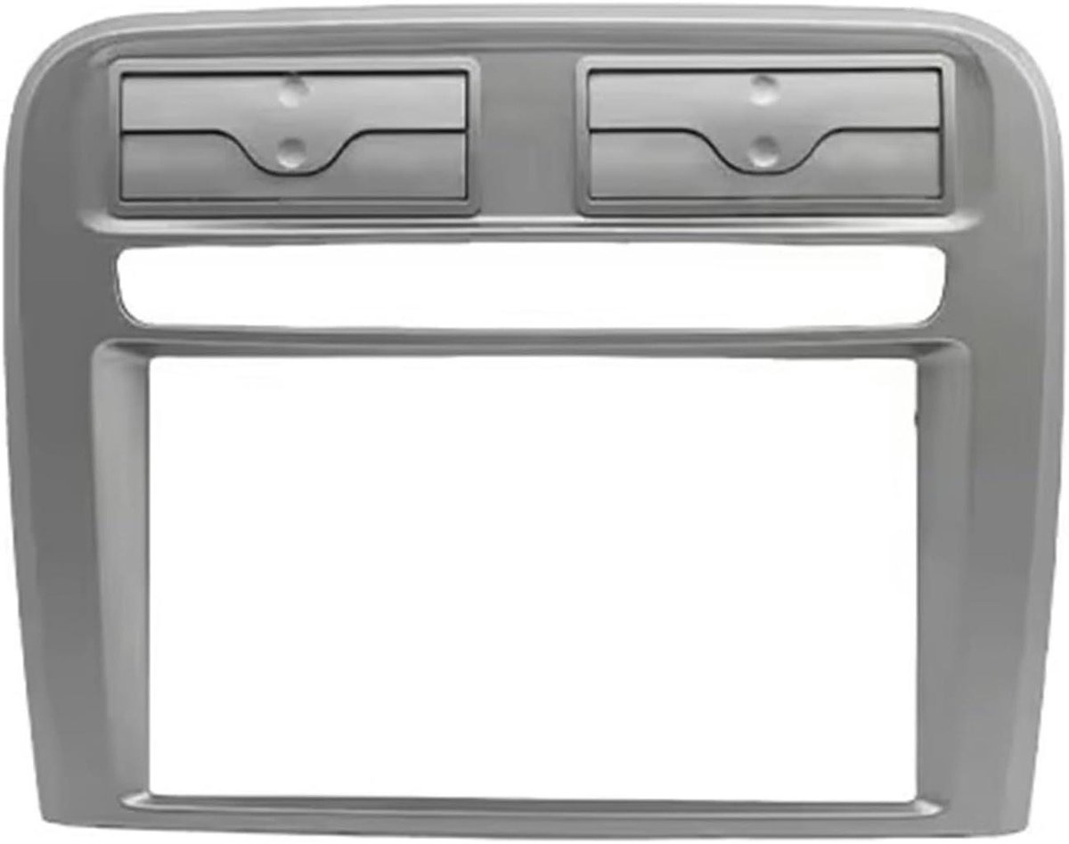 Autoradio Frame - Dashboard Kit - Auto Installatie - Specifieke Pasvorm - 7/9 Inch - Zilver