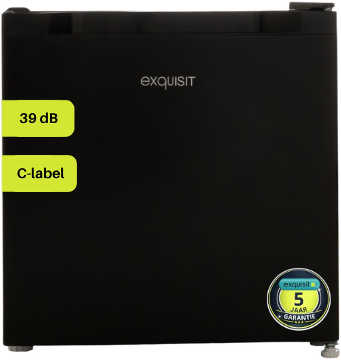 Bol.com Exquisit GB40-050CB - Vrijstaande kleine vriezer - Barmodel - Instelbaar als Koeler - 5 Jaar Garantie - 31 Liter - 39dB ... aanbieding