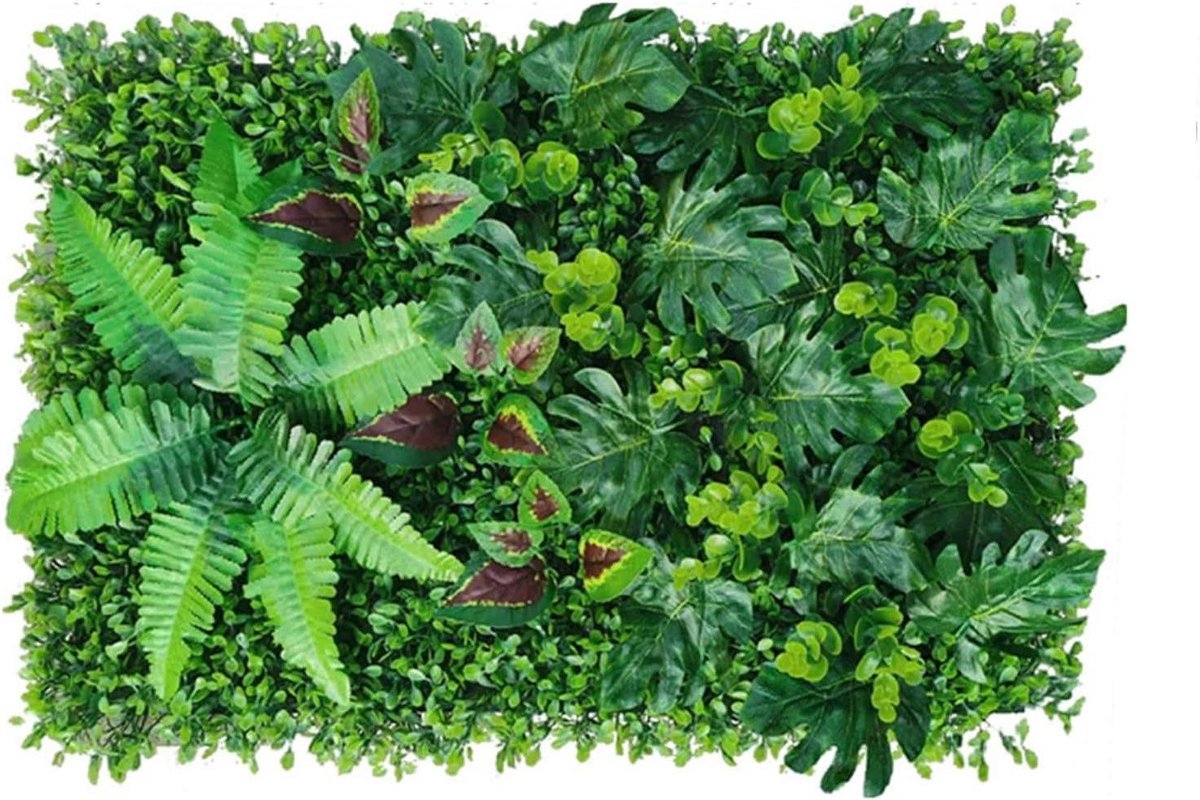 Kunstgrasmat - Decoratie paneel - Wanddecoratie - Realistische uitstraling - 40 x 60 cm - Groen