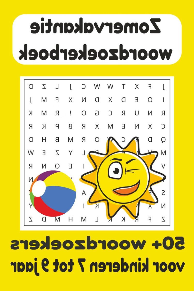 Woordzoekers Kinderen - Puzzelboek Zomer - Leerzaam Vermaak - 50+ Puzzels - 110 Pagina's - Niet Van Toepassing