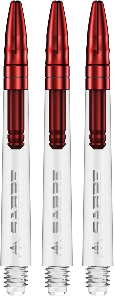Dartstelen - Polycarbonaat Assen - Darts Spelen - Aluminium Flight Grip - Medium - Goud — afbeelding 3