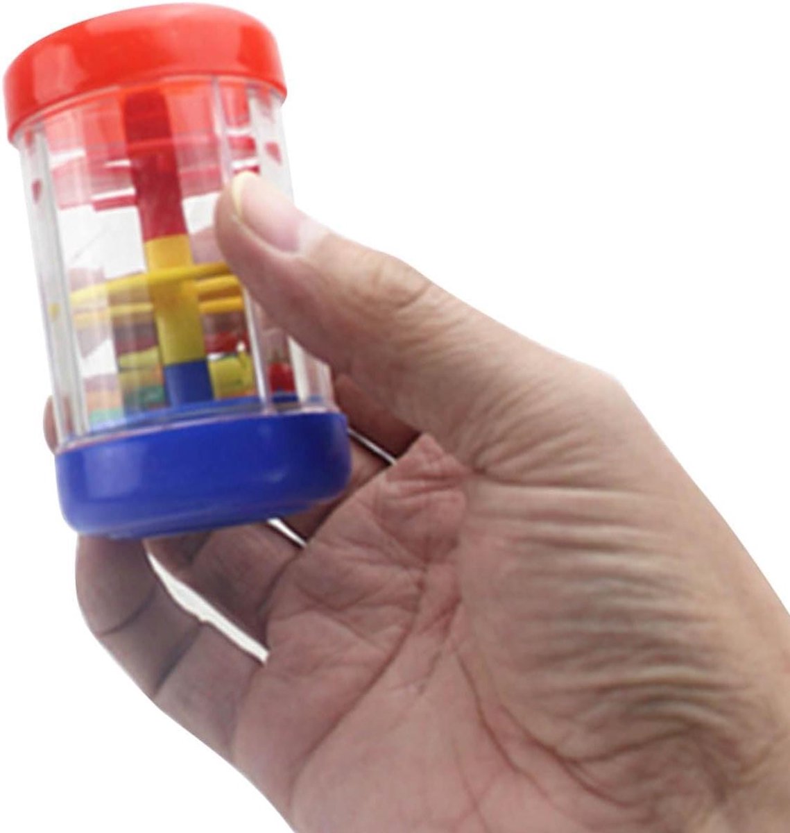 Regenmaker Instrument - Geluid Stok - Muziekeducatie Kinderen - Stevig Kunststof - 1 Sectie - Multi