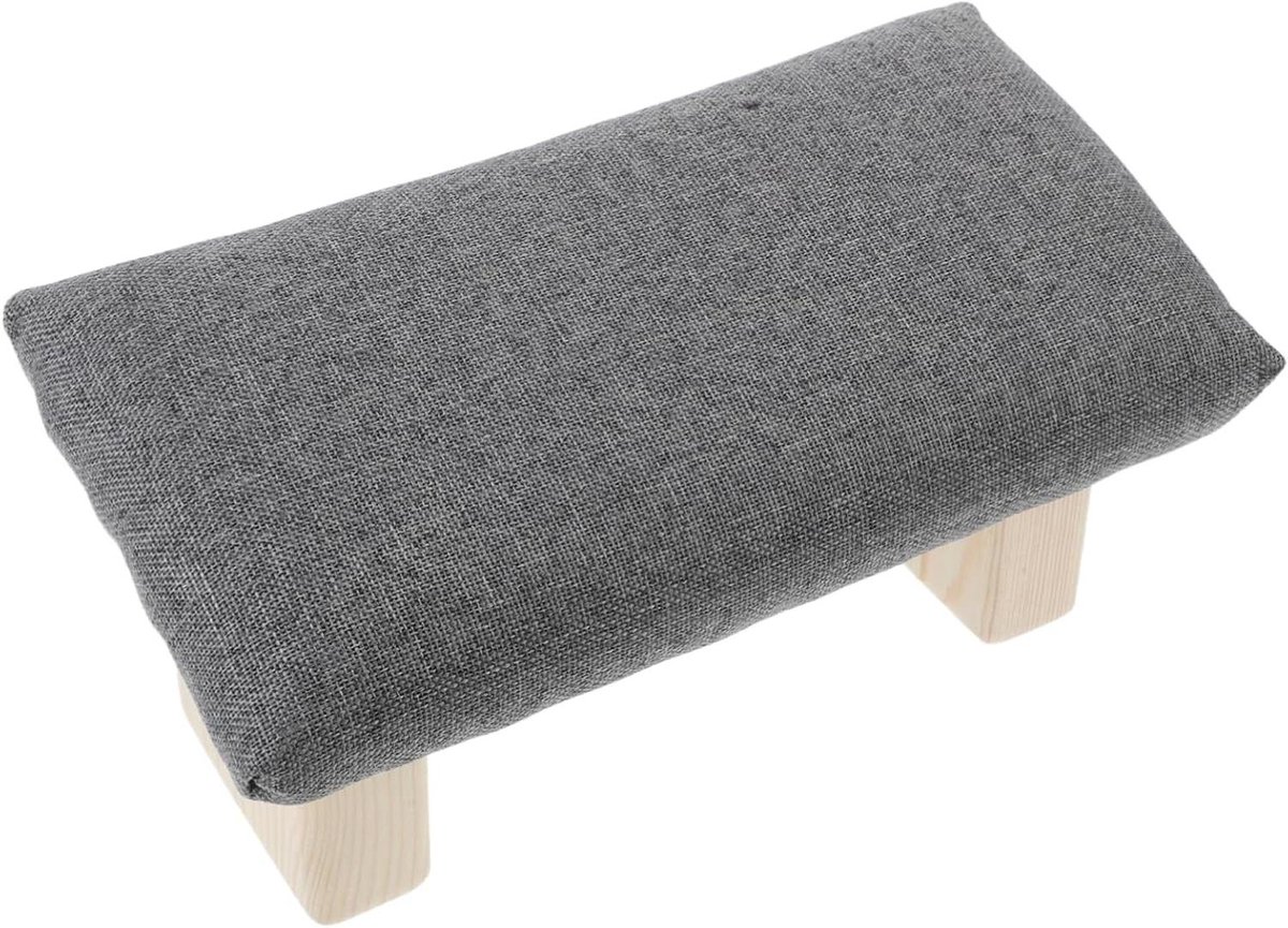Ergonomische Knielbank - Houten Kruk Zithulp - Houding Corrigeren - Massief Houten Constructie - 22.5 x 12.5 x 11 cm