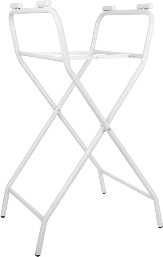 PIPIPOXER-Babybadje Opvouwbaar - Babybad met standaard - Peuterbadje - Opvouwbaar bad kinderen - Incl Badkussen - Blauw van PIPIPOXER — afbeelding 4