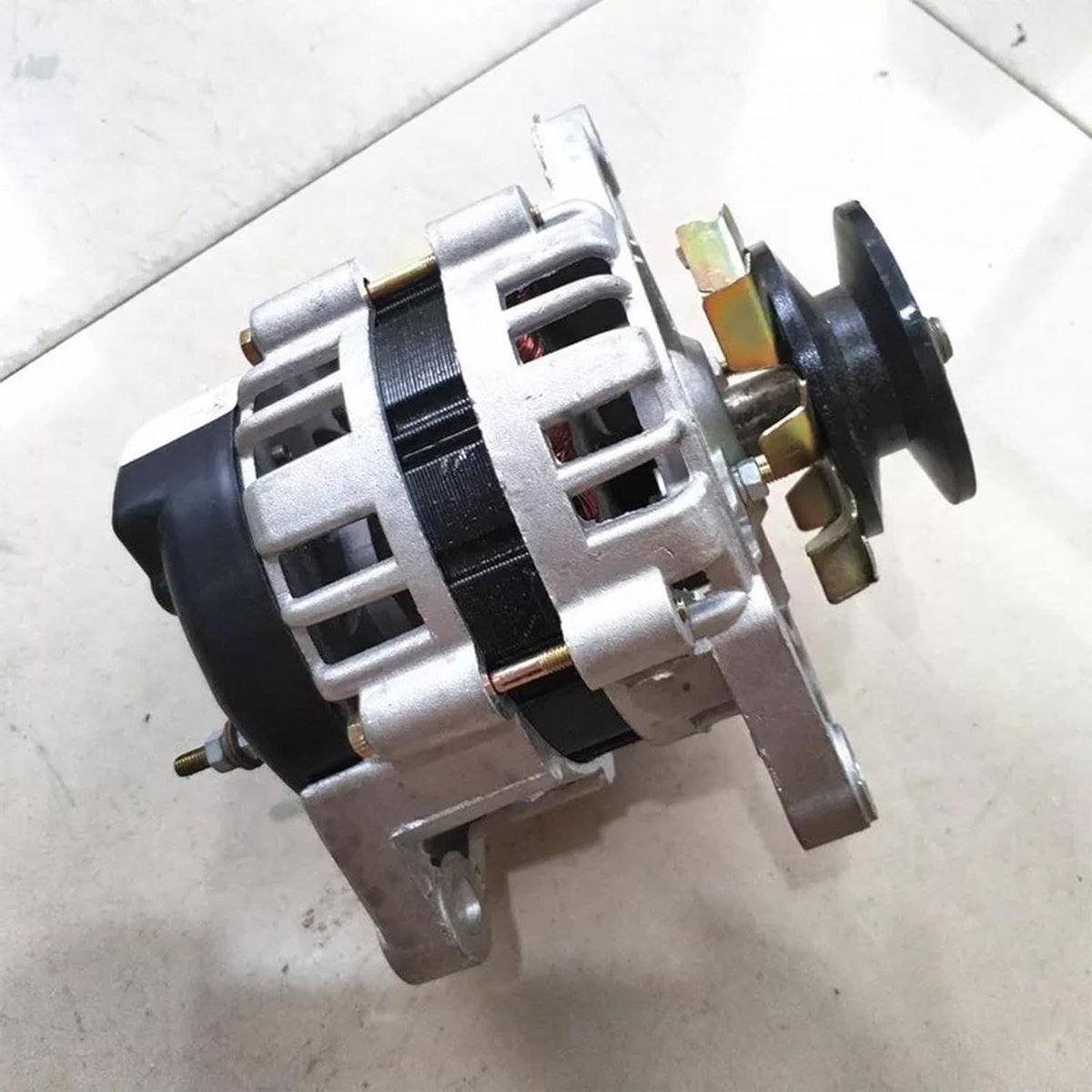 Borstelloze Generator - Wisselstroom Generator - Huishoudelijk Gebruik - Permanente Magneet - 2000W - Zilver