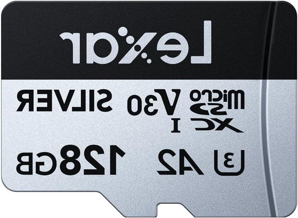 Micro SD Kaart - Geheugenkaart Opslag - Opslag Uitbreiden - Hoge Snelheid Lezen - 128 GB - Zilver