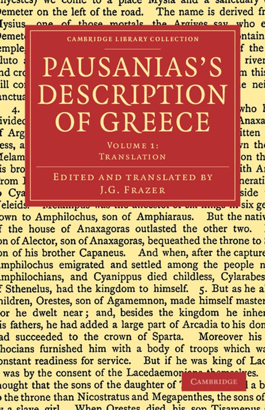 Pausanias's Description of Greece - cover