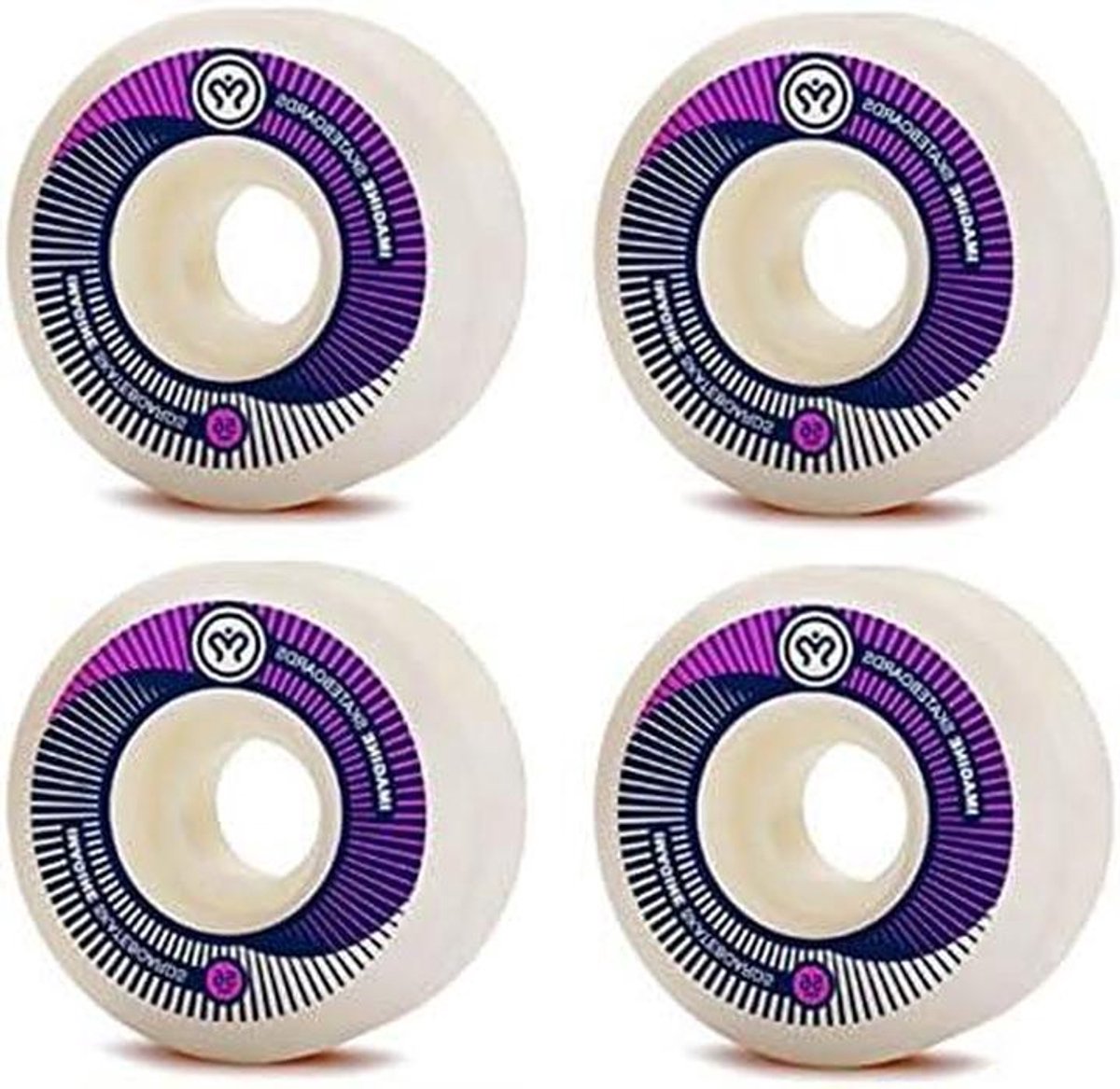 Skateboard Wielen Reserve Onderdelen Straat Gebruik Duurzaam Materiaal 56 Millimeter