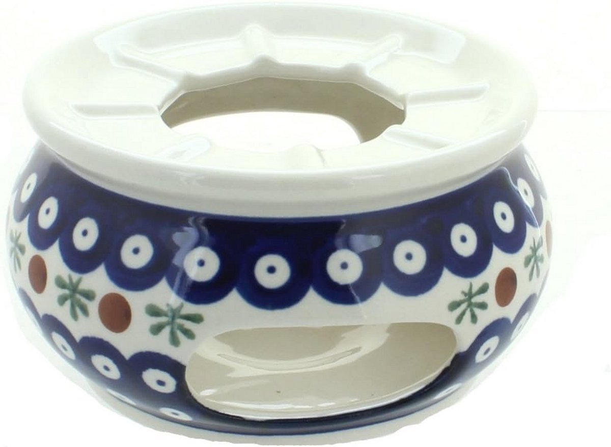 Keramische theelicht warmer stoofje voor thee- of koffiepot Ø13,9 cm - Decoratief servies
