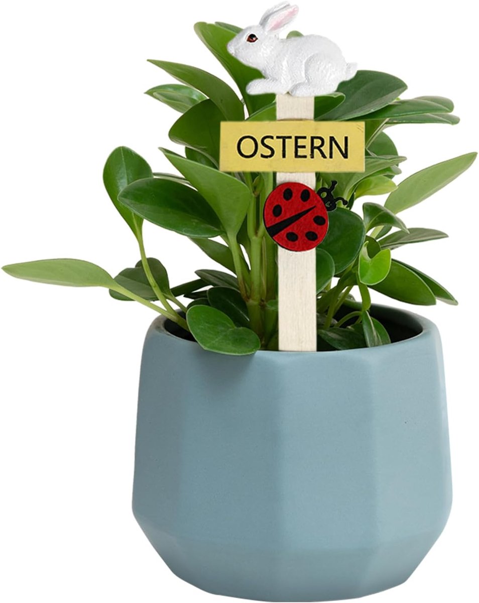 Paas Versiering Gazon - Tuin Decoratie - Buiten Versieren - Weerbestendige Kunsthars - 25 x 7 cm - Multicolor