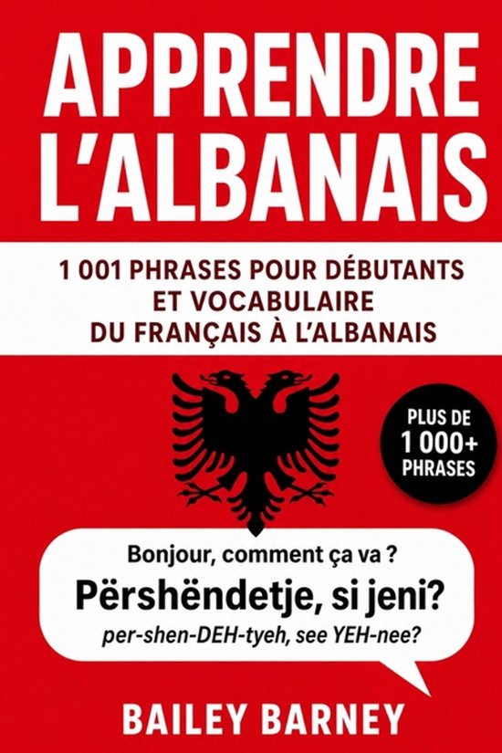 Apprendre l'albanais - cover