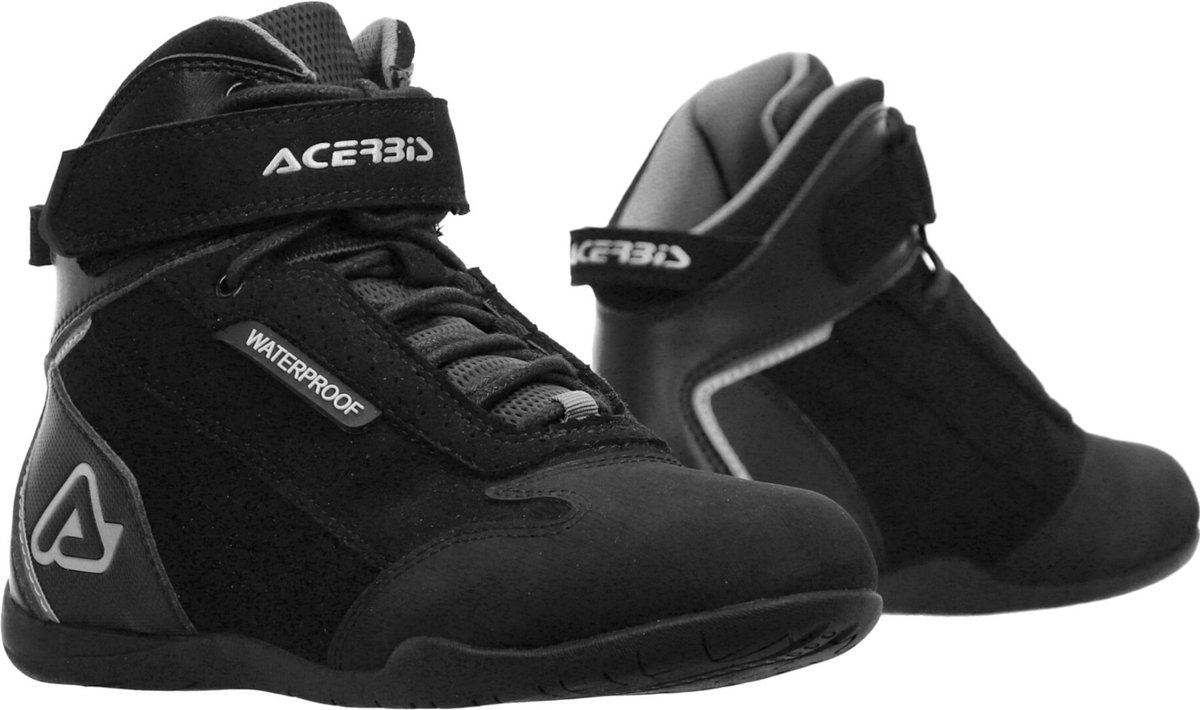 Acerbis First Step Zwarte Waterdichte Motorschoenen - Laars