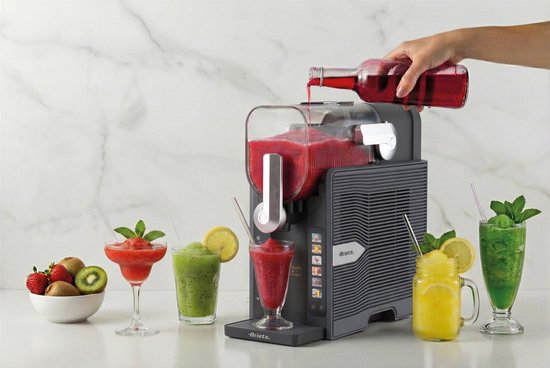 Ariete 0655/00 MySlush & IceCream Machine - Geen IJs Nodig - 6 Programma's - Slush Puppy Maker, roomijs, Granita, Frappé, Milkshakes en meer - Zelfreinigingsmodus - Zwart van Ariete — afbeelding 4