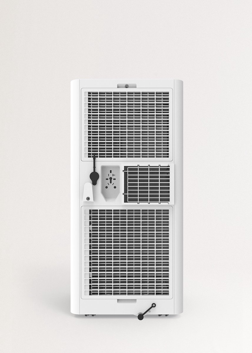 CREATE - Mobiele airco 4-in-1 WiFi 9000 BTU met warmtepomp - Wit - Met afvoerset voor schuifraam - SILKAIR DUAL CONNECT 9000 thumbnail 4