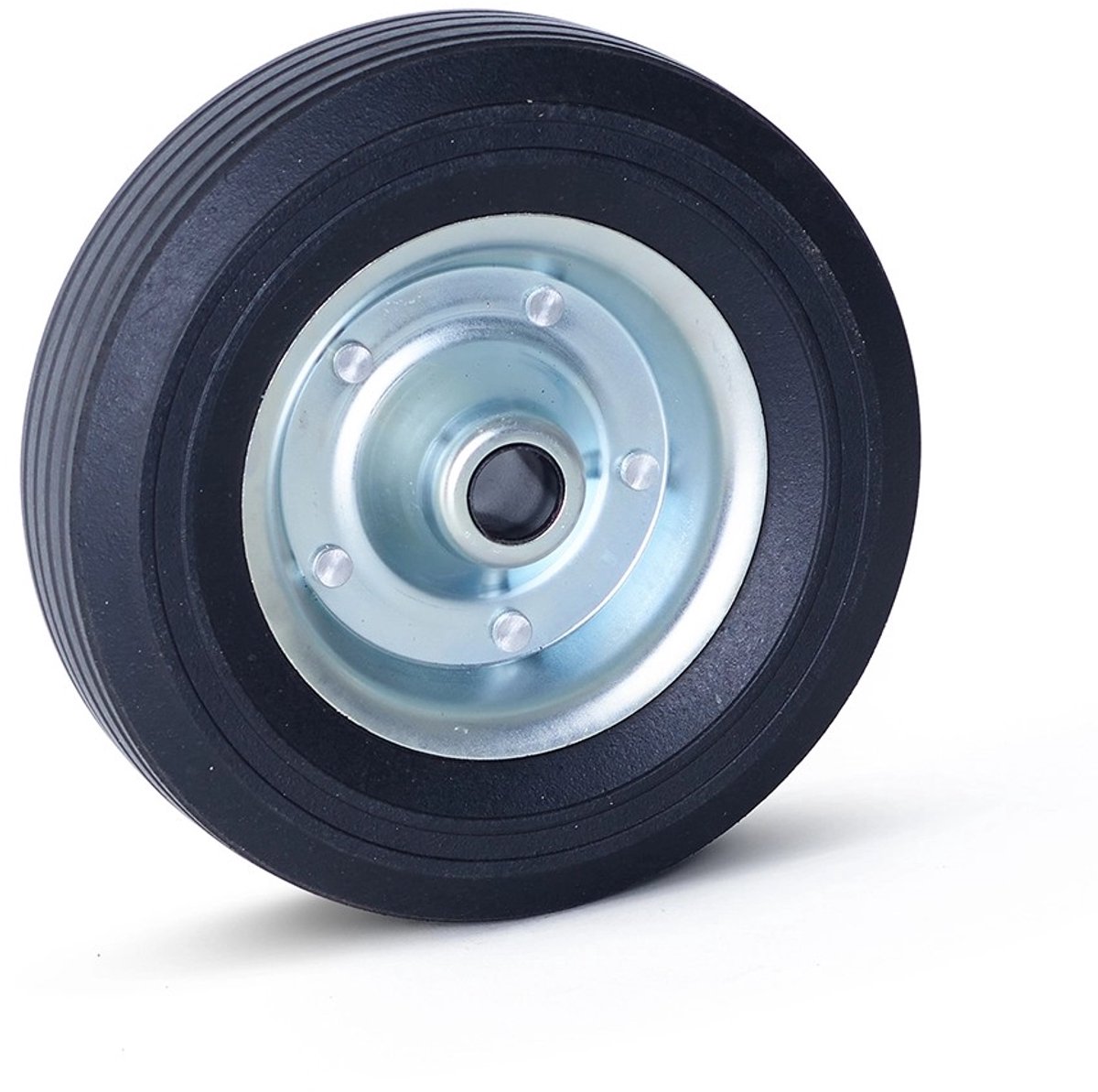 MESO Neuswiel Los - Ø 200mm - Breedte 50 mm - Stalen velg - 150 kg draagvermogen - Voor aanhangwagen of caravan - Mover