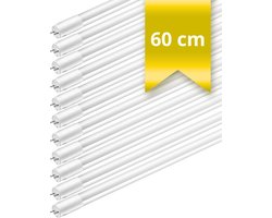 10x TL lampen 60 cm – 18W – Originele TL buizen set van 10 – 840 Neutraal wit – T8