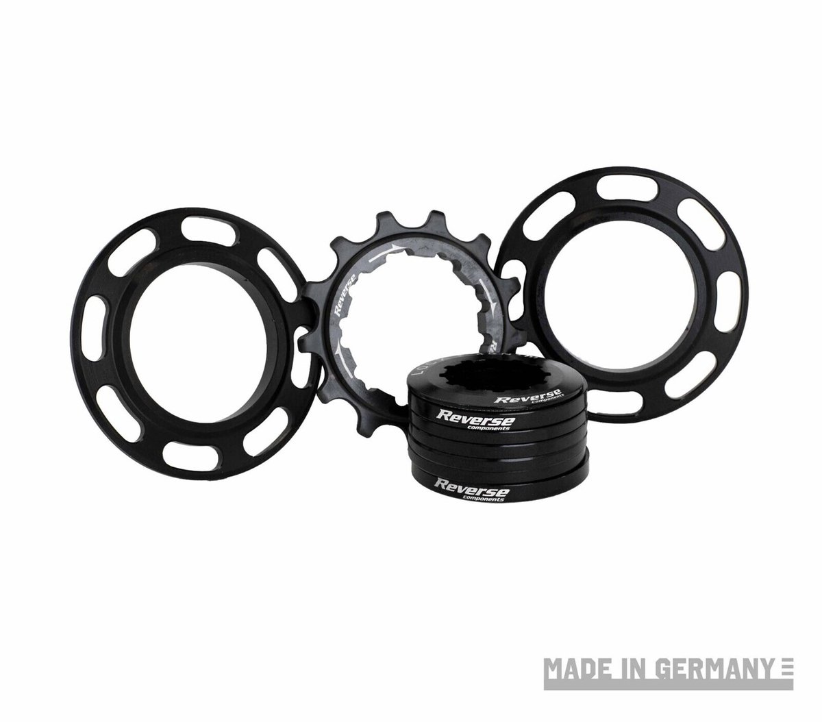 Reverse Components Hg Single Speed Conversiekit Zilver 14t