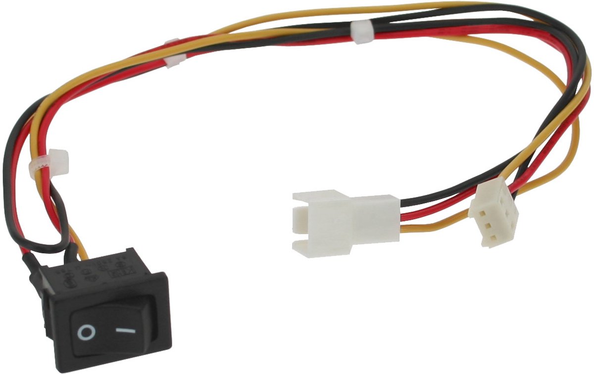 InLine® Schakelaar, voor het aan- en uitschakelen van ventilatorbehuizing