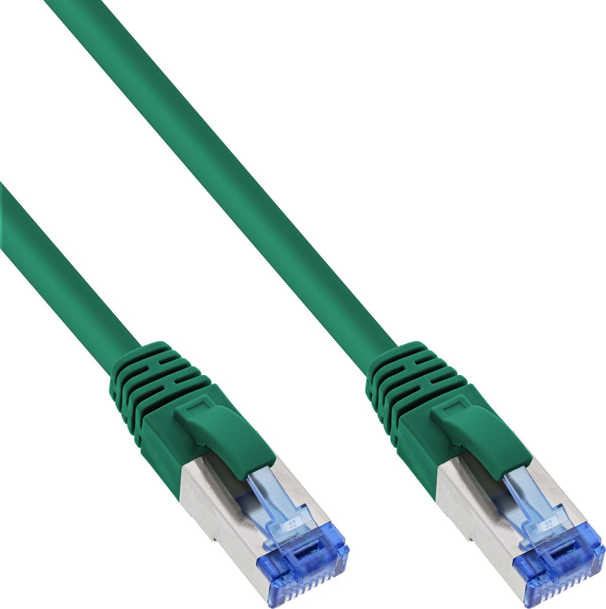 InLine 76833G netwerkkabel Groen 0,3 m Cat6a S/FTP (S-STP)