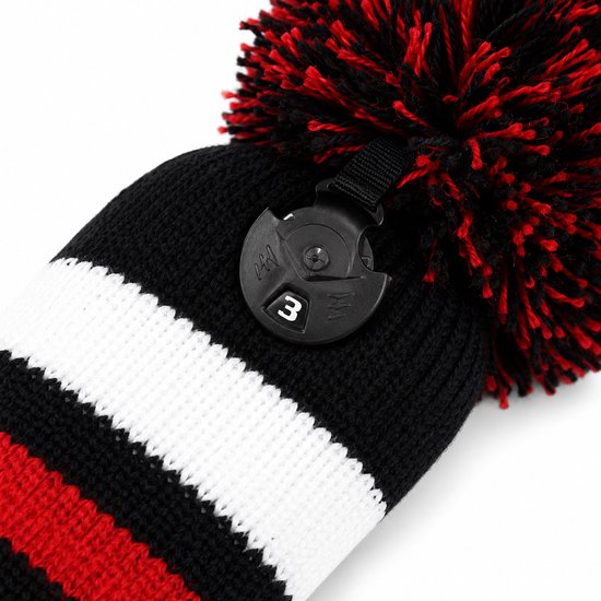 Golf Club Headcover Rood-Wit Streep-Knitted Wool - Golfclub Covers - Headcovers- Golf Spullen van GOLF — afbeelding 2