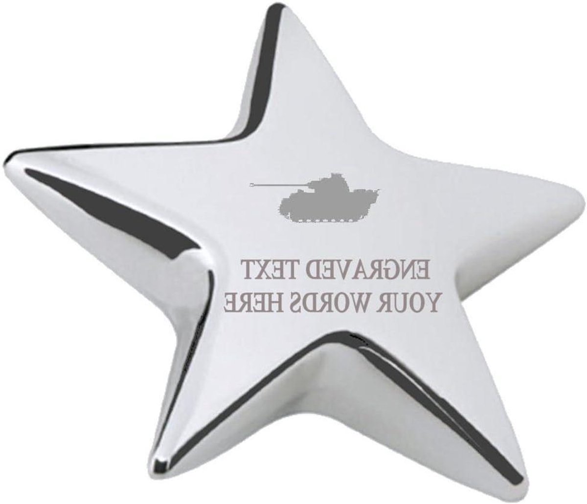 Bureau Papiergewicht - Briefgewicht Metaal - Papieren Op Hun Plek - Handgegraveerd Ontwerp - 70mm x 70mm - Zilver
