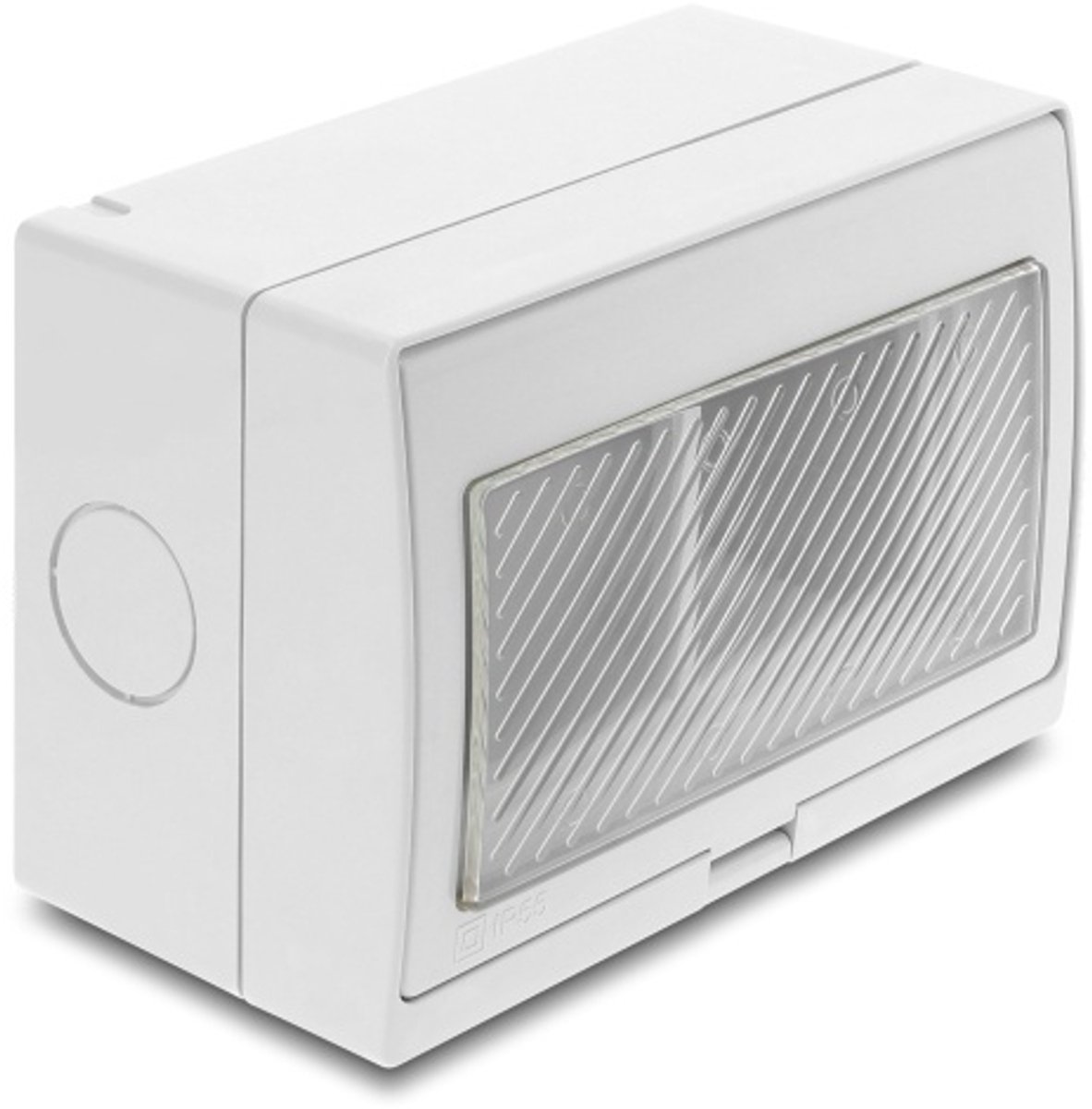 Delock Easy 45 Surface-mounted Housing IP55 waterproof 4 Port