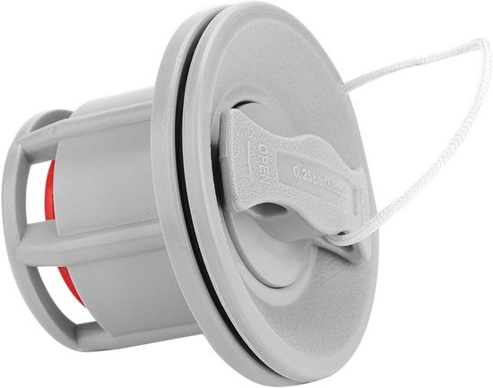 Boot Lucht Klep - Vervangende Klep - Opblaasbare Watersport - Dubbele Bescherming - 70 gram - Grijs van Merkloos — afbeelding 4