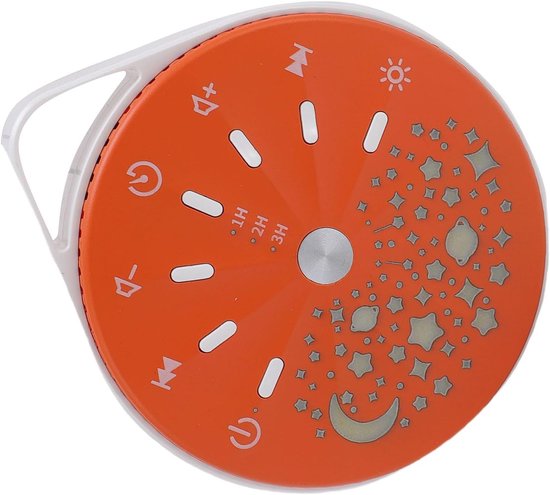 Geluidsmachine - Slaapgeluiden - Rustig Slapen - 10 Natuurgeluiden - 16 x 10 x 4 cm - Wit — afbeelding 4