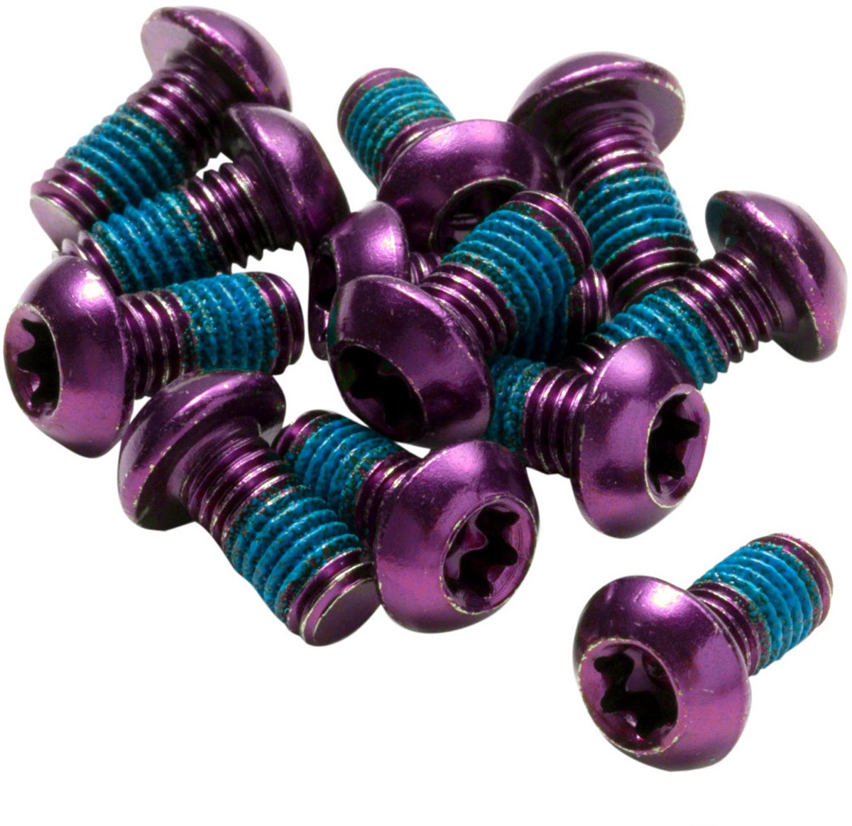 Reverse Disc Rotor Bolts Purple - UNI