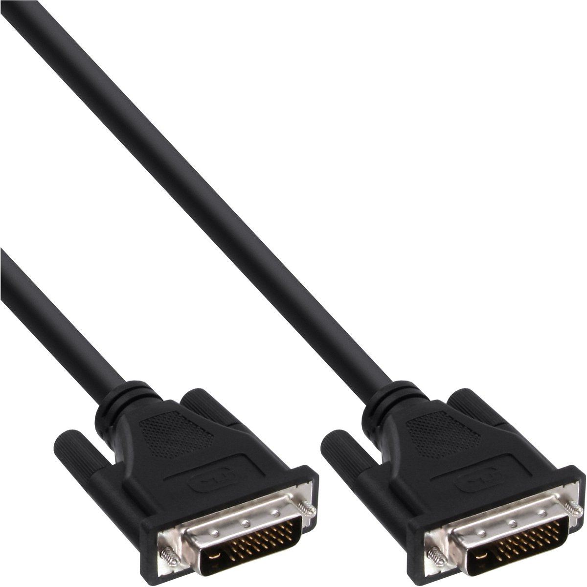 InLine® DVI-D kabel, digitaal 24+1 male / male, dual link, 5m