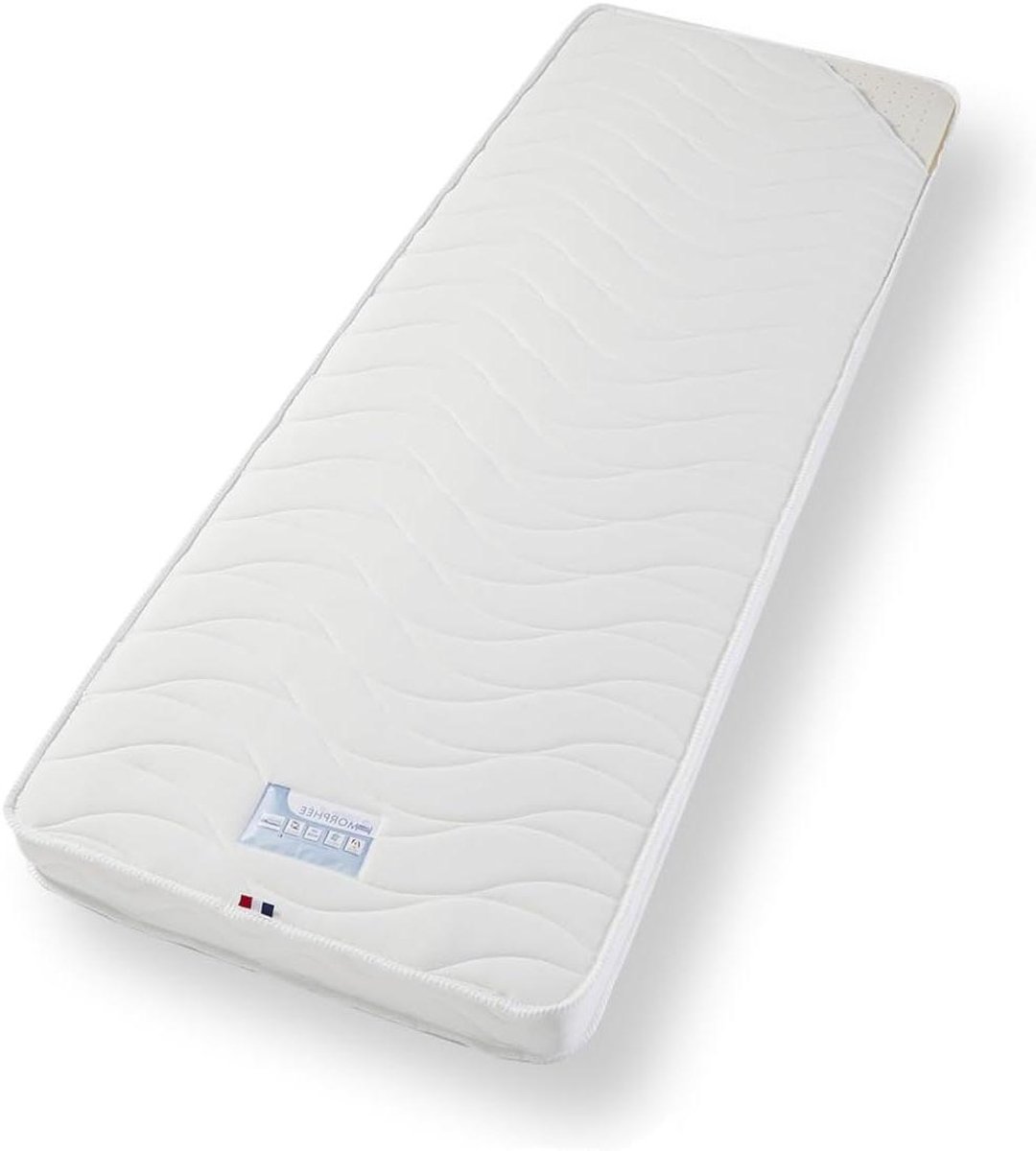 Topmatras Latex - Matras Overlay - Betere Slaap - Hypoallergeen Bamboe - 110x200x8 cm - Wi